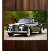 Металлическая табличка Rolls-Royce Silver Cloud Drophead Coupe (III)